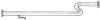 AKS DASIS GEX33628 Exhaust Pipe